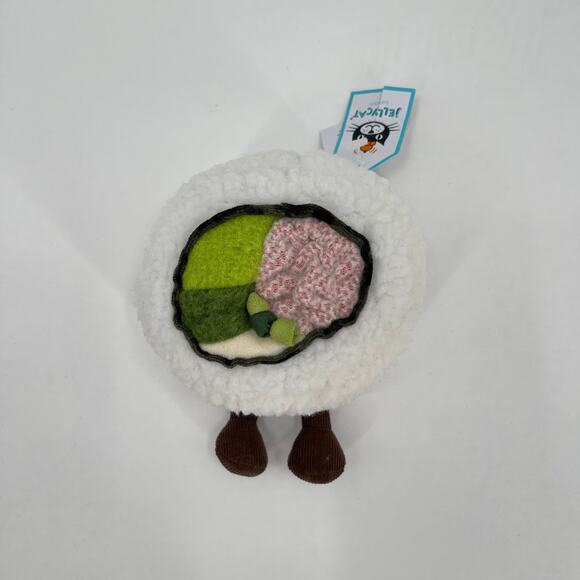 JELLYCAT Plush NWT I Am Silly Sushi California SIL3C Retired Rare Collectible - Picture 3 of 14